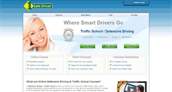 Desktop Screenshot of 1safedriver.com